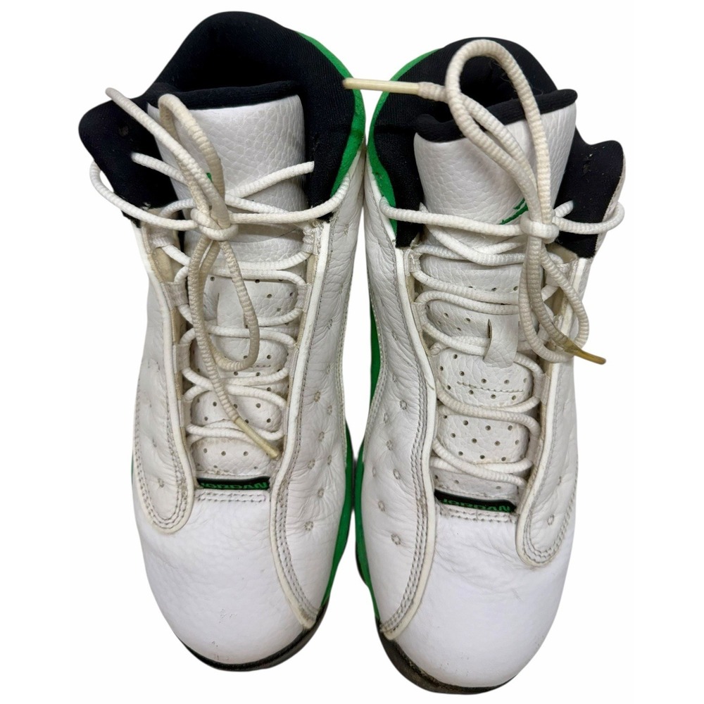 Air Jordan 13 Nike Retro GS 2020 Lucky Green DB6536-113 Youth Size 6Y - Picture 7 of 8